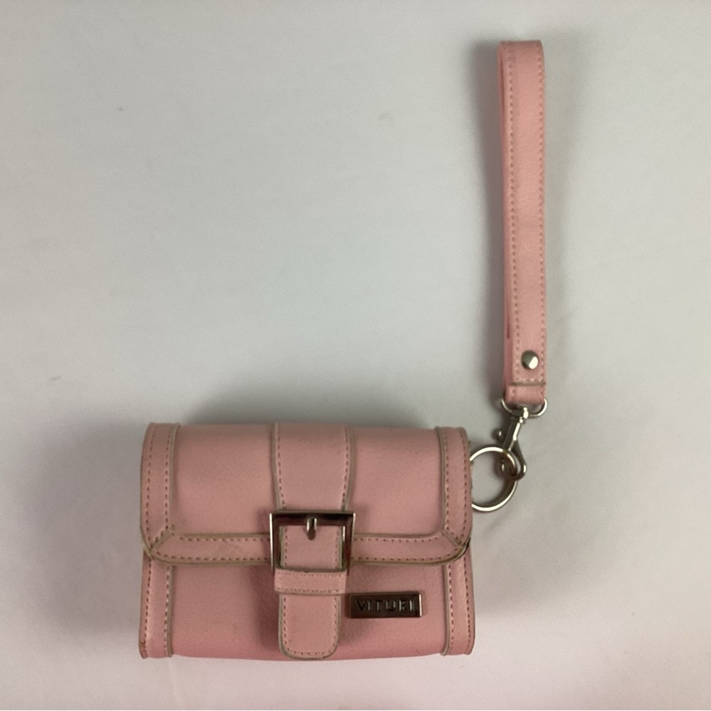 Vituri pale pink wristlet